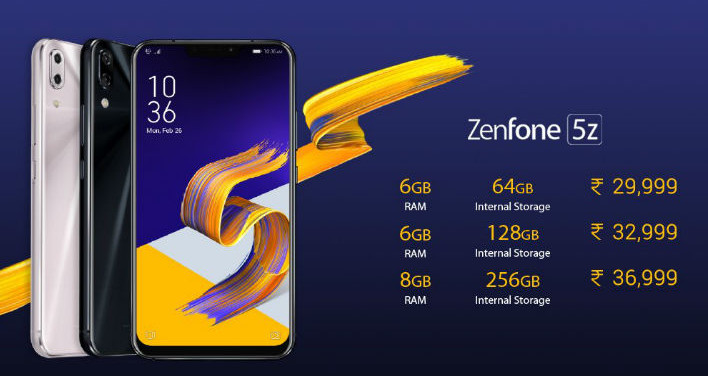 Asus zenfone 5Z launched