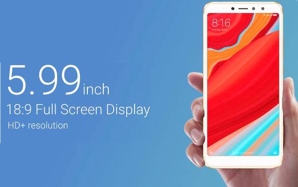 Redmi Y2 5.99 inch display