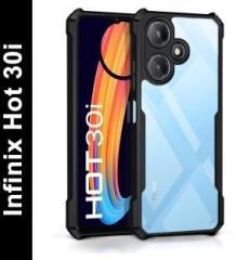 Aaralhub Back Cover for Infinix Hot 30i (Camera Bump Protector)