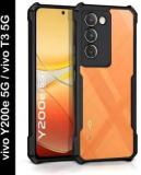 Adi Creations Back Cover For Vivo Y200e 5G, VIVO T3 5G (Camera Bump Protector, Pack Of: 1)