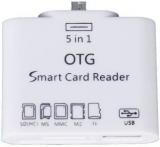 Admi 5 In 1 Micro USB OTG Card Reader SD M2 TF Connection Kit For Smart Phones & Tab Card Reader