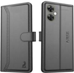 Aibex Flip Cover for OnePlus Nord CE 3 Lite 5G|Vegan PU Leather |Foldable Stand & Pocket (Cases with Holder, Pack of: 1)