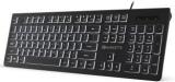 Amkette Wi Key Backlit Wired USB Laptop Keyboard