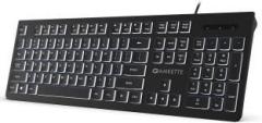 Amkette Wi Key Backlit Wired USB Laptop Keyboard