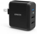 Anker A2141111 PowerPort 2 24W 2 Port USB Mobile Charger