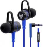 Ant Audio Ant Audio W 56 Blue Wired Headset With Mic (In The Ear)