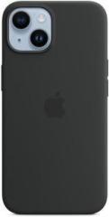 Apple Back Cover for Apple iPhone 14 (Midnight, Silicon)