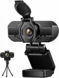 Asleesha 4K Ultra HD Auto Focus 1920x1080p Web Camera With Microphone Webcam