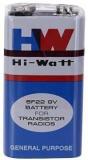 Atekt 9 Volt HI WATT 9V Long Life Carbon Zinc Batteries PACK Of 1 Battery