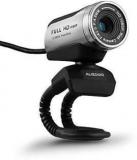 Ausdom 1080P HD USB Webcam With Built In Microphone, 12.0MP, Auto Exposure, Digital Zoom, Clip On/Freestanding Network Computer Camera Web Cam For Laptop/Desktop/Skype /FaceTime/Youtube/Yahoo Messenger Webcam