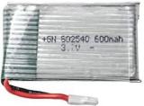 Bibox 802540 Rechargeable 3.7V 600 MAh LiPo Battery