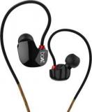 Boat Nirvanaa Uno Black Wired Headset With Mic (In The Ear)