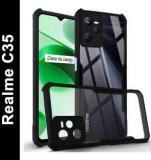 Bozti Back Cover For Realme C35 (Transparent, Grip Case, Pack Of: 1)