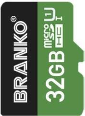 Branko Micro SD Card 32 GB MicroSD Card Class 10 90 MB/s Memory Card