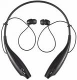 Buddymate HBS 730 Bluetooth Retractable Wireless Neckband Headset Bluetooth Headset With Mic (In The Ear)