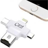 Buy Genuine 8 Pin + Type C + Micro USB + USB Card Reader / Micro USB Card Reader