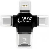 Buy Genuine Universal Micro USB SD TF Card Reader With Micro USB OTG Adapter For All Smartphones, Laptop & PC Card Reader