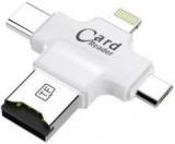 Casemantra 4 In 1 Card Reader For Android Compatible With Type C Card Reader