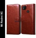 Casotec Flip Cover For Mi Redmi 9, Mi Redmi 9C, Mi Redmi 9 Activ, Poco C31 (Flexible, Pack Of: 1)