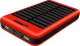 Coolnut High Capacity Dual Output Power Bank With Solar Panel 13000 MAh Power Bank