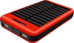 Coolnut High Capacity Dual Output Power Bank With Solar Panel 13000 mAh Power Bank