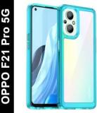 Cover Alive Back Cover For OPPO F21 Pro 5G (Transparent, Shock Proof, Pack Of: 1)