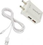 Deepsheila 3.4A. FAST CHARGER & V8 CABLE FOR ASUS ZENFONE GO 4.5 Mobile Charger (Cable Included)