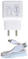 Delmohut 2 A Mobile Original wall chargers for v9 Charger (Cable Included)