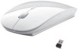 Dezful Wireless Mouse White Wireless Optical Mouse (Bluetooth)