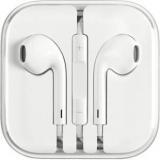 Dilurban Original High Quality Earphone For Iphone With Mic (White, Wired Headset (whiie, In The Ear)