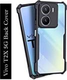 Doubledicestore Back Cover For Vivo T2x 5g (Transparent, Shock Proof, Pack Of: 1)