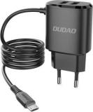 Dudao 18 W Qualcomm 4.0 2.4 A Wall Charger for Mobile with Detachable Cable (Cable Included)