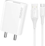 Dudao 33 W Qualcomm 4.0 3 A Wall Charger for Mobile with Detachable Cable (Adapter With Type C, Cable Included)