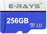 E Rays Blue 256 GB MicroSD Card Class 10 15 MB/s Memory Card