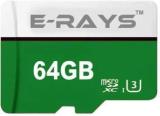 E Rays Green 64 GB MicroSD Card Class 10 MB/s Memory Card