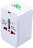 Eightiz Universal International Pocket Travel Charger Multi Plug, AU/EU/UK/US/CN Worldwide Adaptor Worldwide Adaptor