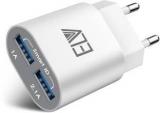 Elv 2 USB Port Auto Detect Technology Wall Travel Charger Adapter For All Smartphones And Tablets Mobile Charger