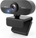 Emafia Full HD Webcam With Built In Microphone For Online Classes/Video Chat/Meetings/Live Feed Webcam