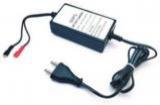 Erh India 12 volt 7 amp battery charger. power adapter output 14 volt 1 amp. for 12 volt batterry Black Worldwide Adaptor