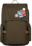 F Gear Milestone Olive Canvas 20 L Laptop Backpack