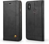 Febelo Flip Cover For Mi Redmi Note 5 Pro (Cases With Holder, Artificial Leather)