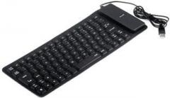 Fku Flexible Foldable Wired USB Laptop Keyboard