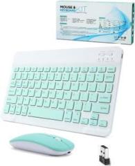 Fku Wireless Keyboard & Mouse For Android Windows PC Wireless Tablet Keyboard