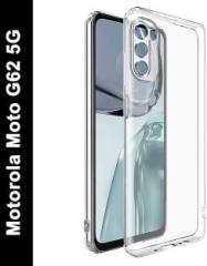 Flipkart Smartbuy Back Cover for Motorola Moto G62 5G (Transparent, Flexible, Pack of: 1)