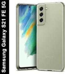 Flipkart Smartbuy Back Cover for Samsung Galaxy S21 FE 5G (Transparent, Grip Case, Silicon, Pack of: 1)