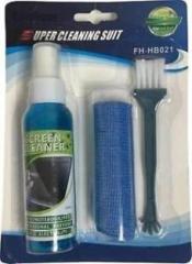 Flipkart Smartbuy FKSB_CK_01 3 in 1 Screen Cleaning kit for PC, Laptops, Monitors, Mobiles, LCD, LED, TV/Professional Quality with Micro Fibre Cloth and Brush for Computers, Laptops, Mobiles for Laptops, Computers, Mobiles