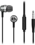 Flipkart Smartbuy Rich Bass Wired Metal Headset With Mic (Gun Metal, In The Ear)