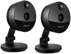 Foscam C1 Wireless Home Security CCTV Camera 2 PACK, 115 Angle of View, Night Vision, Motion Detection, SD Card Support, Two way Audio Webcam