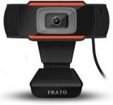 Frato HD 1080 X 720P Webcam For Computers, PC, Laptop Streaming, Video Chatting Webcam