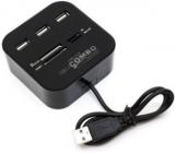 Freya All In One Combo USB ADAPTOR & 3 Port 2.0 USB HUB Card Reader